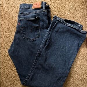 Levi's Dark Blue Shaping Jeans